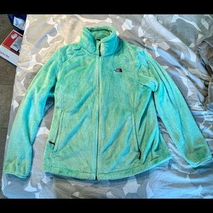 Teal North Face Osito Women’s Jackst in size XL